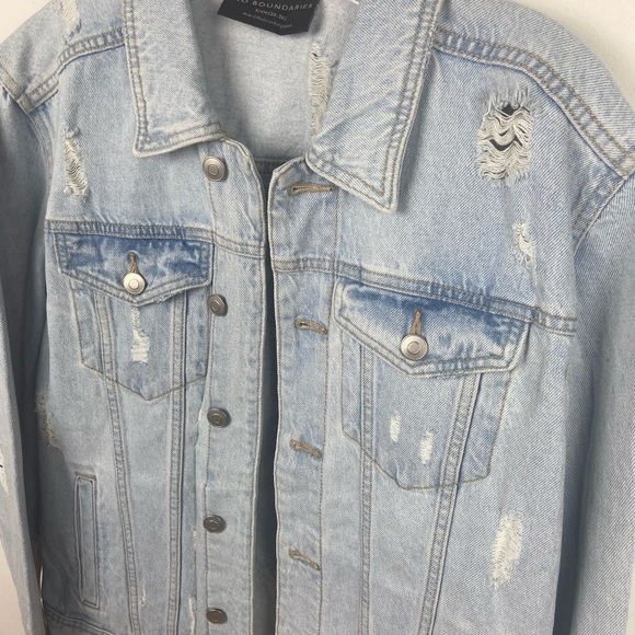 No Boundaries Jean Jacket - Picture 3 of 4